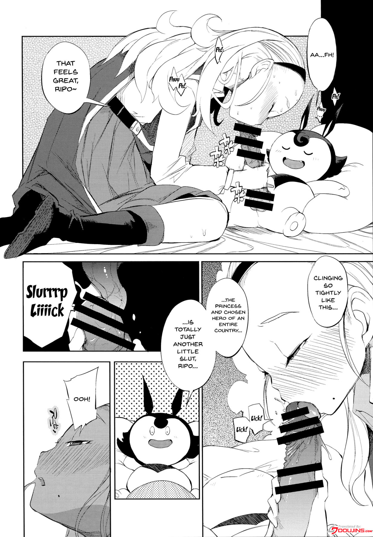 Hentai Manga Comic-Hero Princess VS Kuzulipo-Read-5